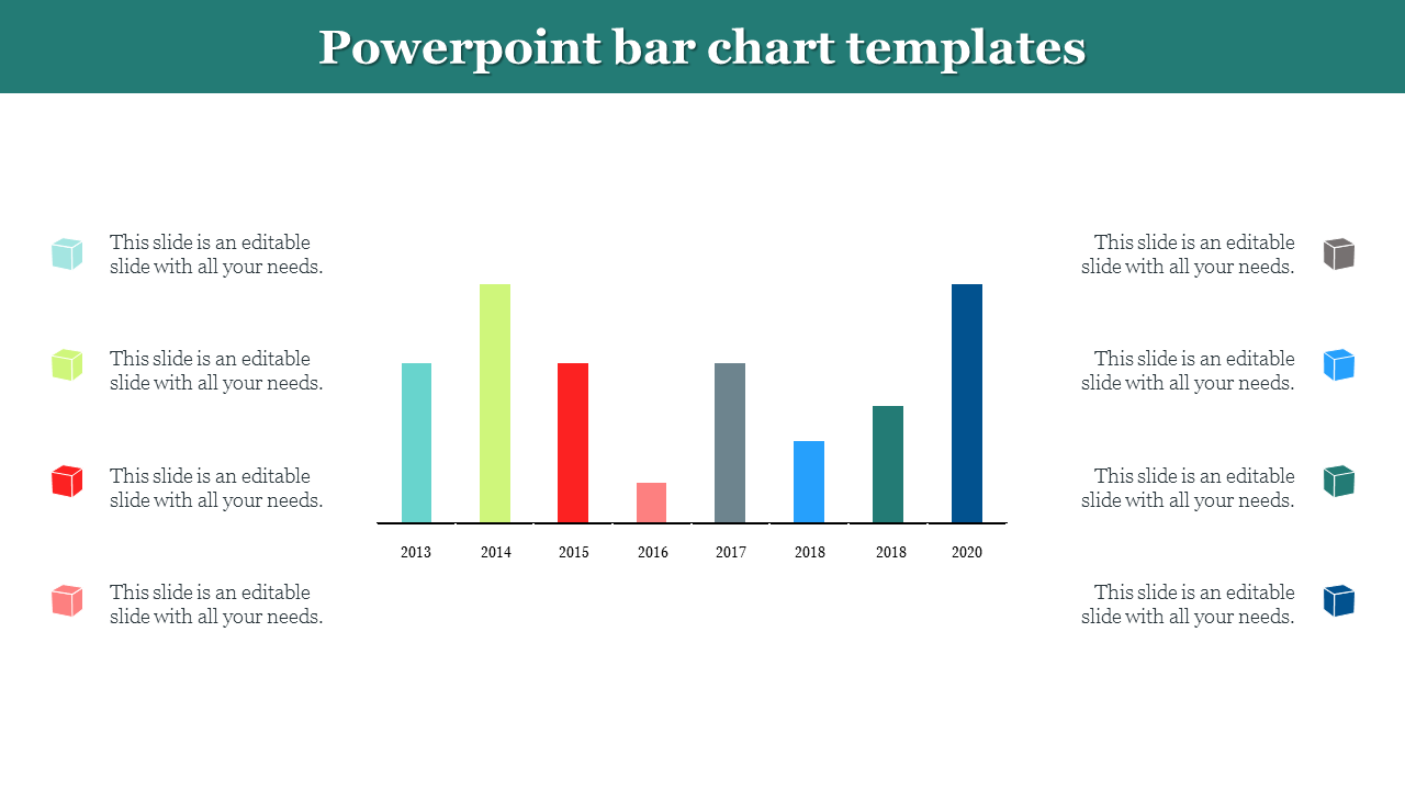 Free - Creative PowerPoint Bar Chart Templates Presentation